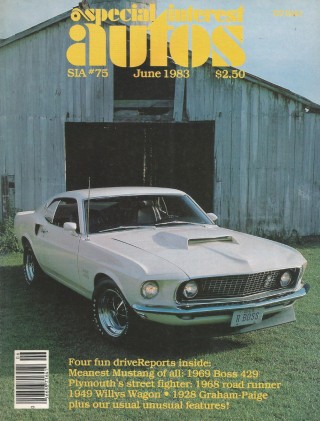 SPECIAL-INTEREST AUTOS 1983 JUNE #75 - BOSS 9, 68 HEMI ROAD RUNNER, AMC MARLIN
